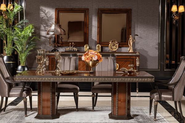 Bermuda Walnut Dining Room Set