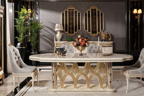 Jersey Cream Dining Room Set