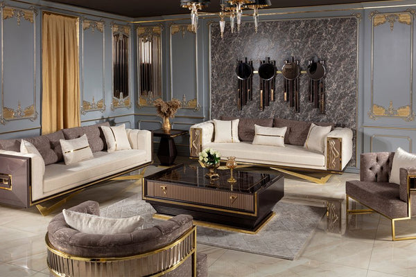 Valentin Metal Sofa Set