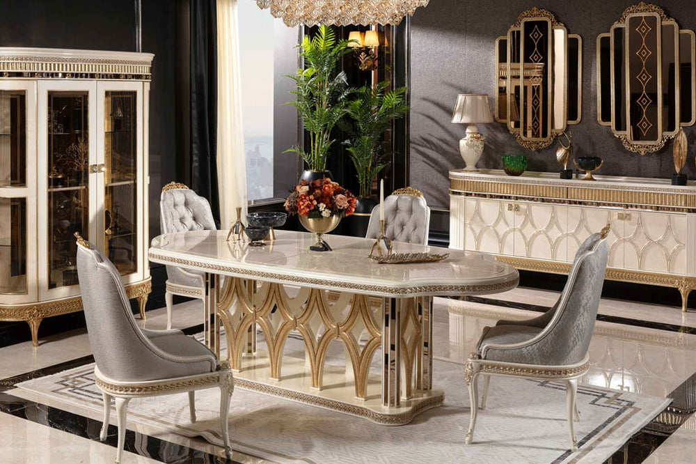 Jersey Cream Dining Room Set