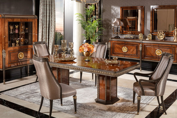 Bermuda Walnut Dining Room Set