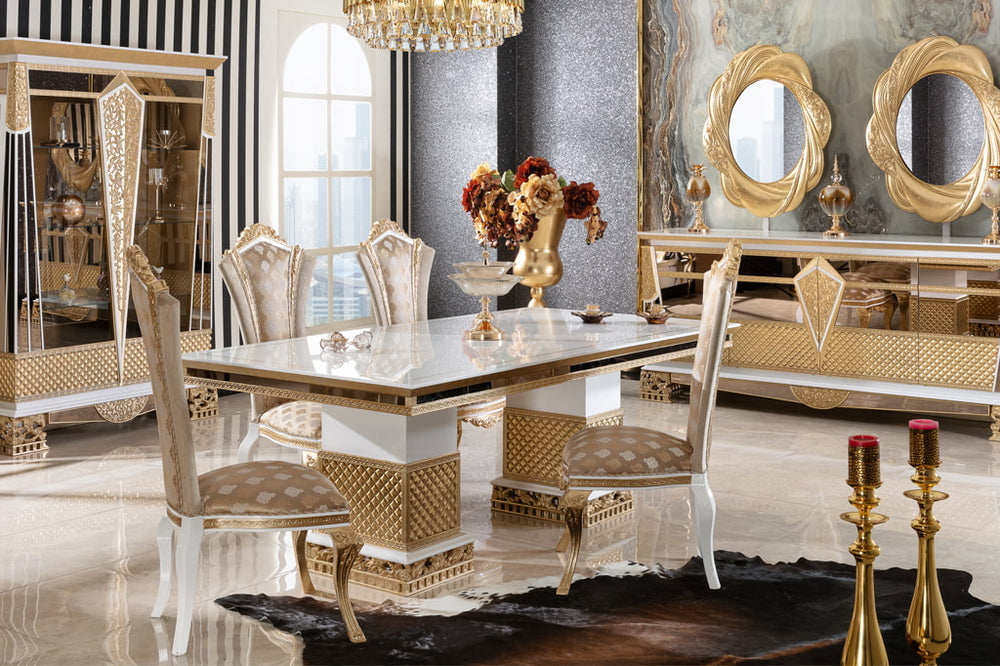 Navona Cream Dining Room Set