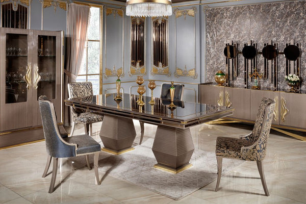 Valentin Brown Dining Room Set