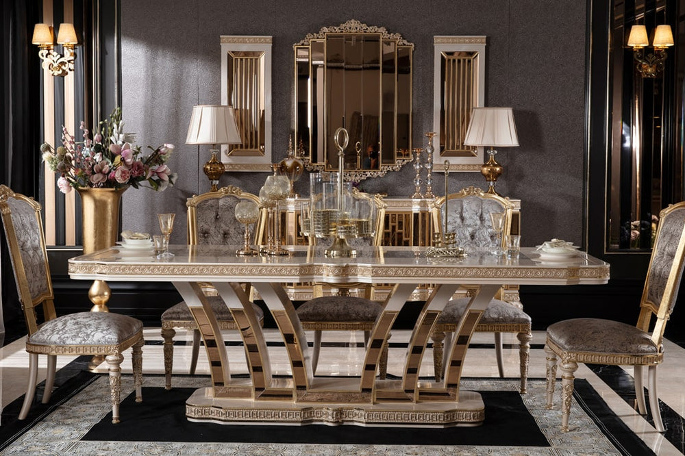 Almatis Cream Dining Room Set