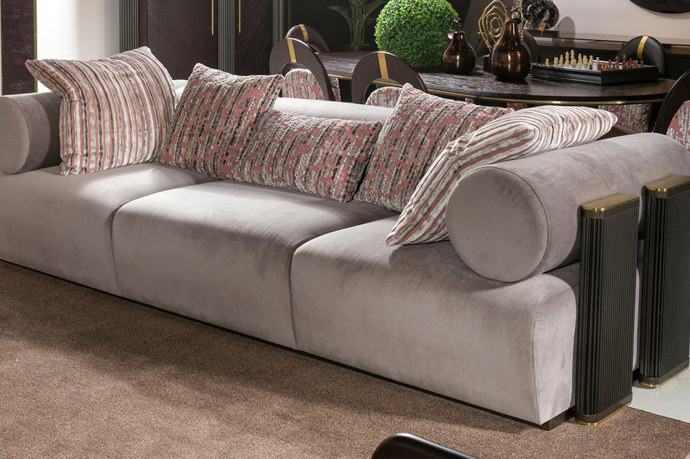 Vuitton Gray Sofa