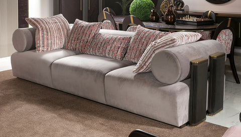 Vuitton Gray Sofa