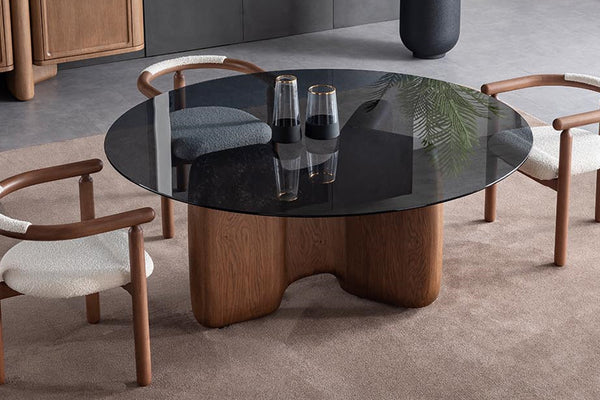 Verosa Glass Dining Table