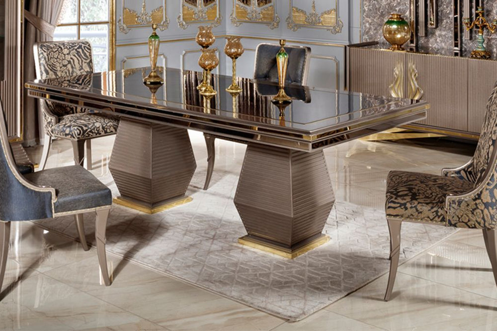 Valentin Brown Dining Room Set