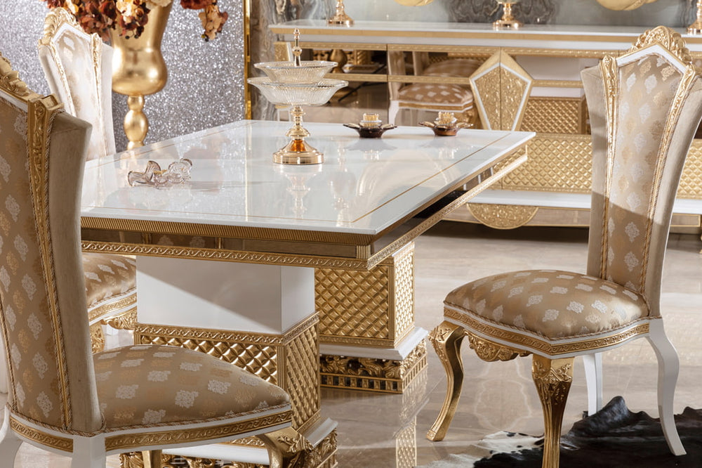 Navona Cream Dining Room Set