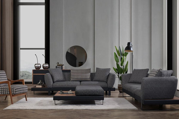 Pandora Fume Sofa Set