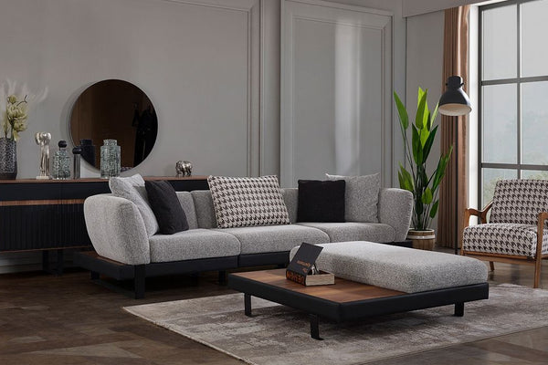 Pandora Gray Sofa Set