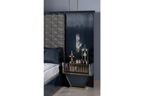 Valentin Blue Bedroom Set