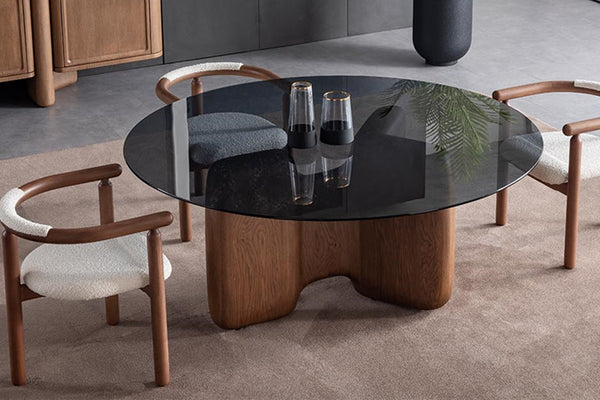 Verosa Glass Dining Table