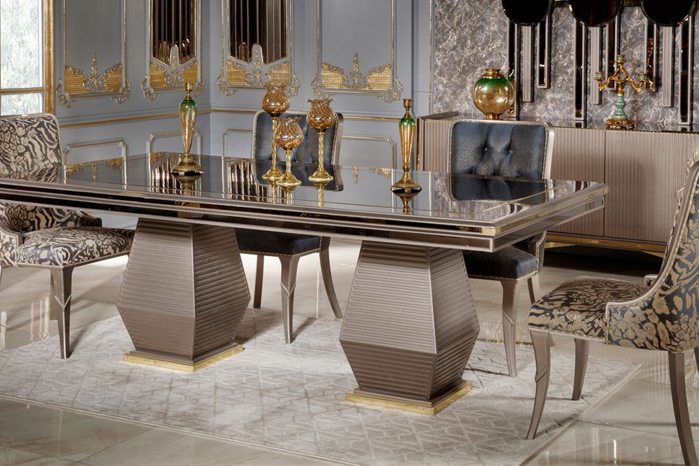 Valentin Brown Dining Room Set