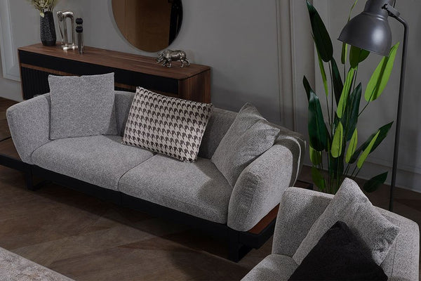 Pandora Gray Sofa Set