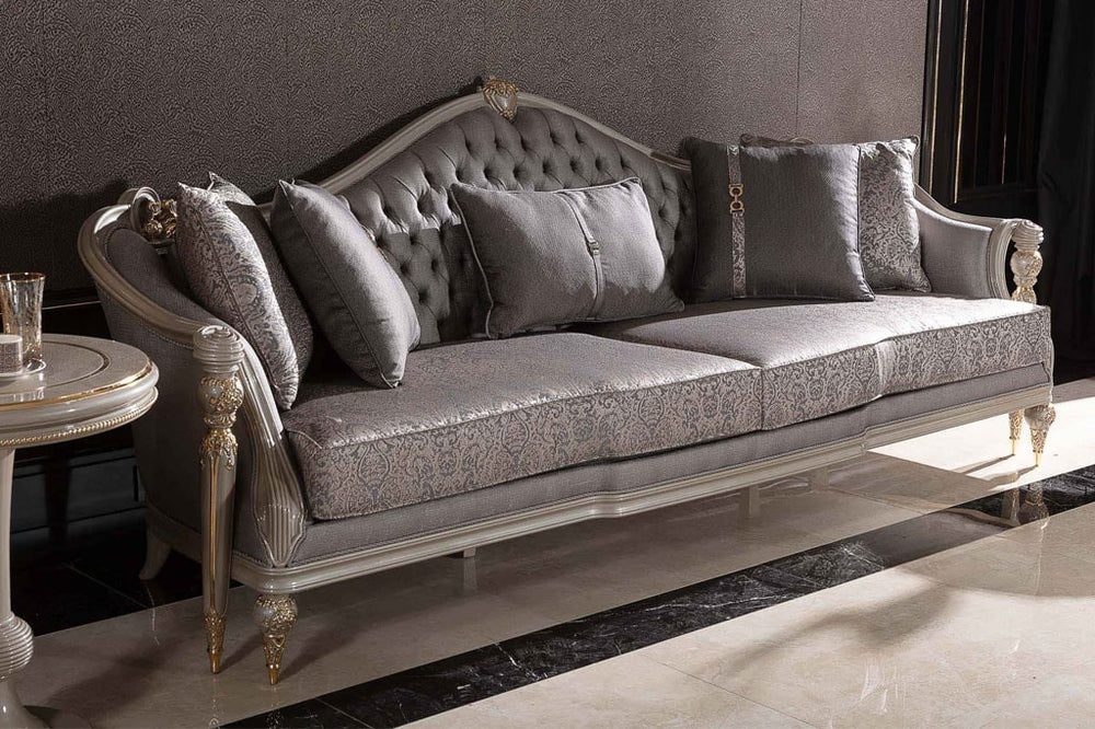 Akira Cream Sofa Set