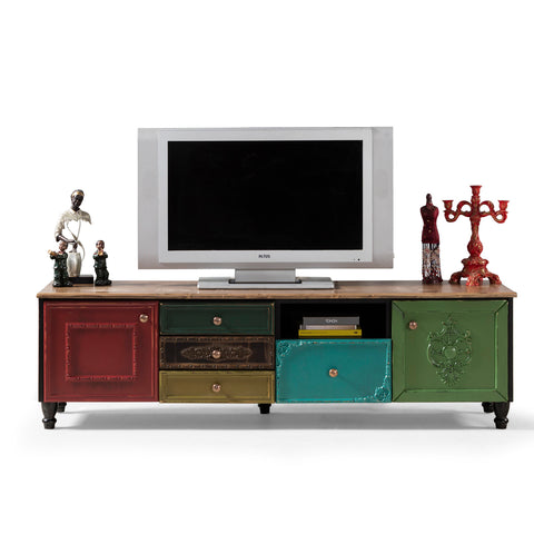 Luxroyal Effe Lucky TV Unit (4-Door)