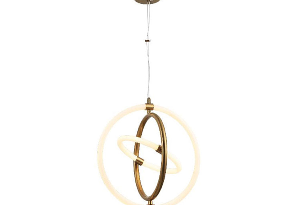 Almonte Led-Light Two-Arm Antique Chandelier 60W 3000K