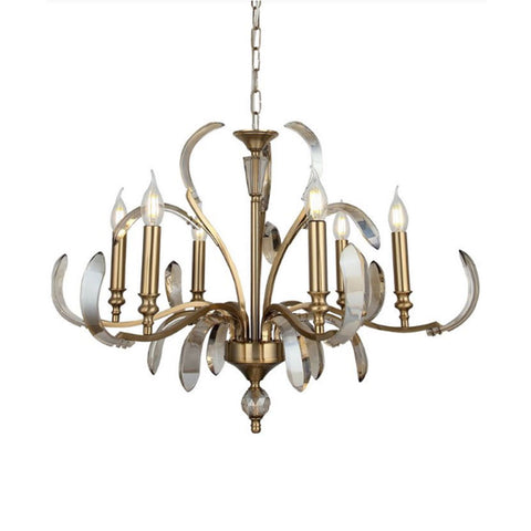 Artemi Six-Arms Antique Chandelier 6Xe14