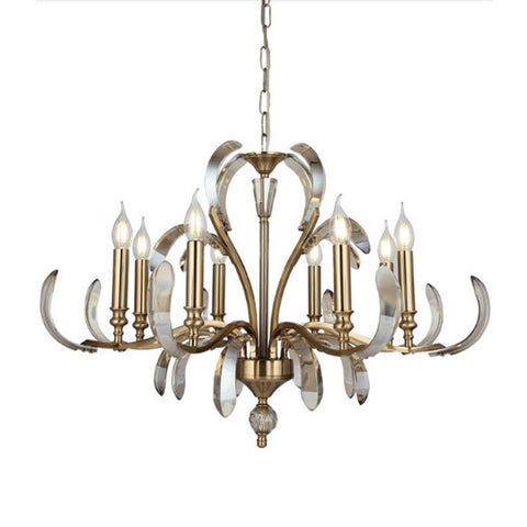 Artemi Eight-Arms Antique Chandelier 8Xe14