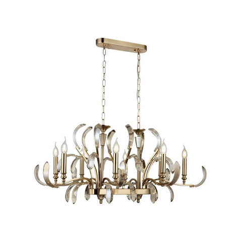 Artemi Eight-Arms Antique Y.M Chandelier 8Xe14