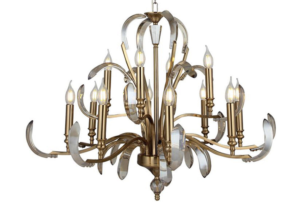 Artemi 8+4-Arms Antique Chandelier 12Xe14