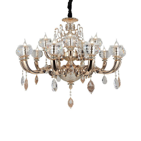 Baressa Fifteen-Arms Chandelier 15*E14