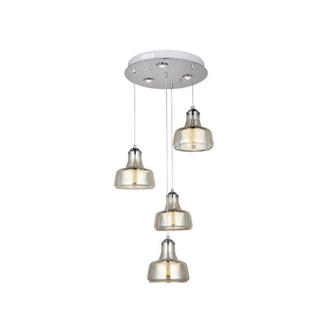 Belize Four-Arms Led-Light Chandelier 71W 3000K