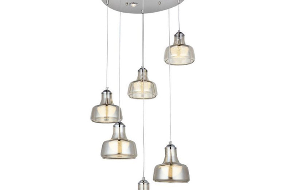 Belize Six-Arms Led-Light Chandelier 109W 3000K