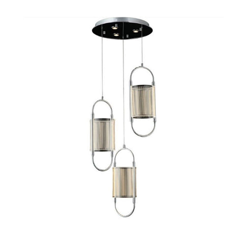 Berceto Led-Light Three-Arm Chandelier 57W 3000K