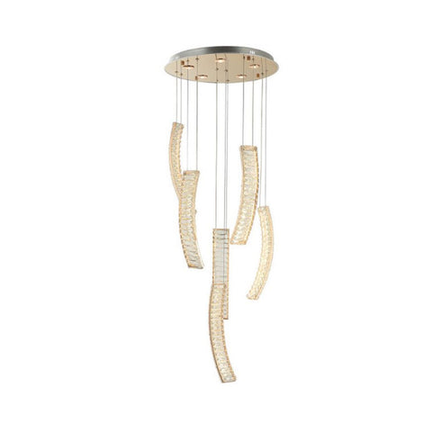 Borello Six-Arms Led-Light Chandelier 85W 3000K