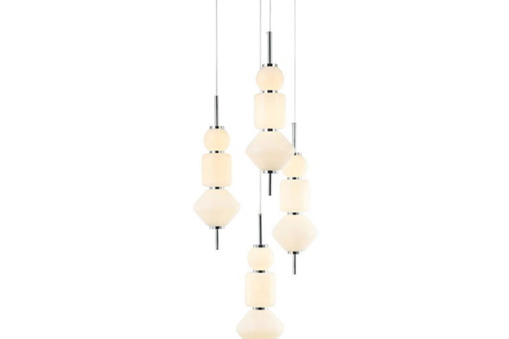 Cervıa Four-Arms Led-Light Chandelier 95W 3000K