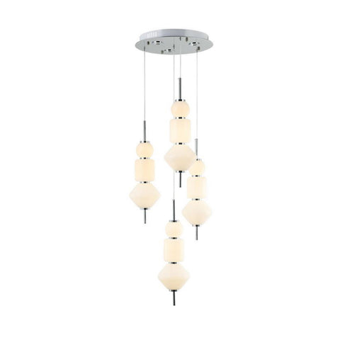 Cervıa Four-Arms Led-Light Chandelier 95W 3000K