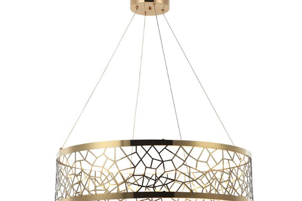 Dosse 60 Lık Led-Light Golden Chandelier 76W 3000K