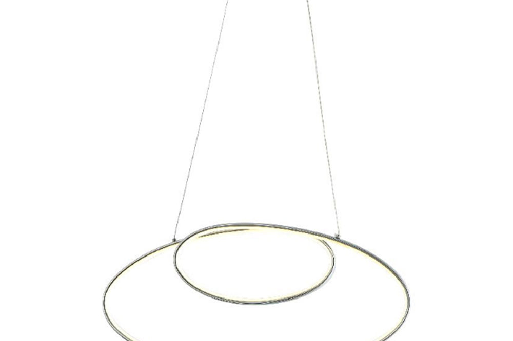 Estea Led-Light Chrome Chandelier 43W 3000K