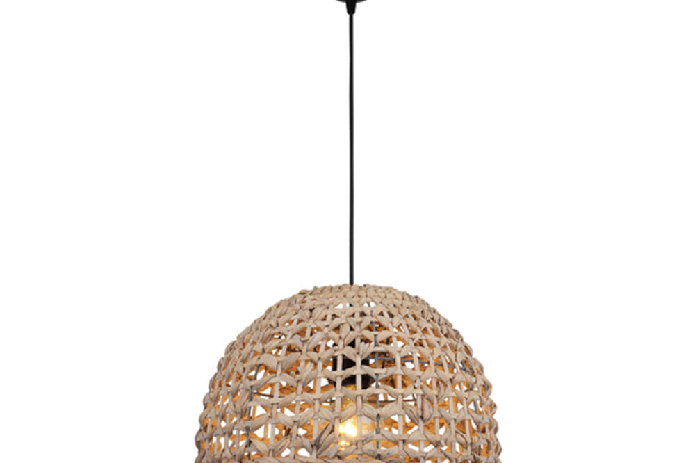 Evan Single Chandelier Grey E27X1