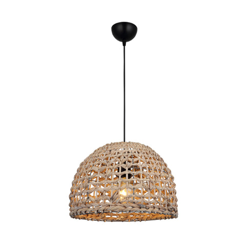 Evan Single Chandelier Grey E27X1