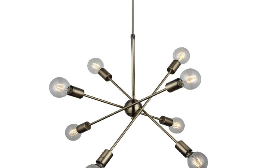 Fana Eight-Arms Antique Chandelier E27X8