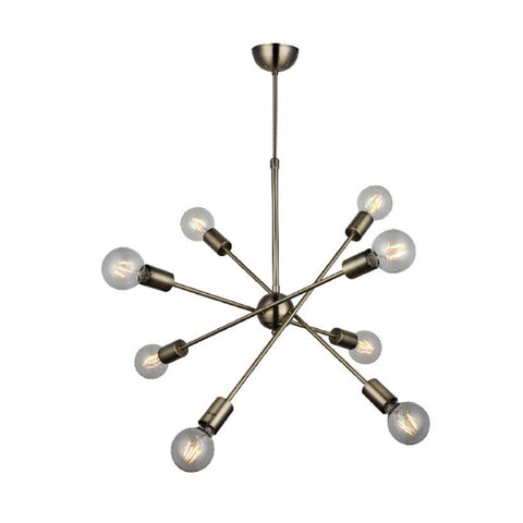 Fana Eight-Arms Antique Chandelier E27X8