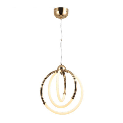 Guıda Small Led-Light Three-Arm Golden Chandelier 60W 3000K