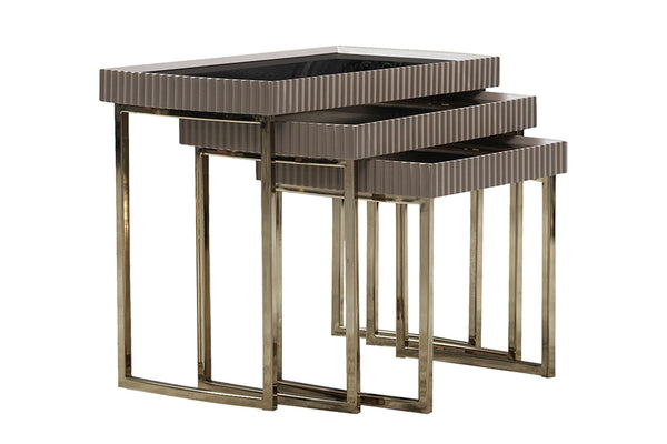 Luxroyal Lyon End Table Set