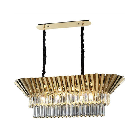 Katenya 100X40 Lık Golden Desk Chandelier 12Xe14