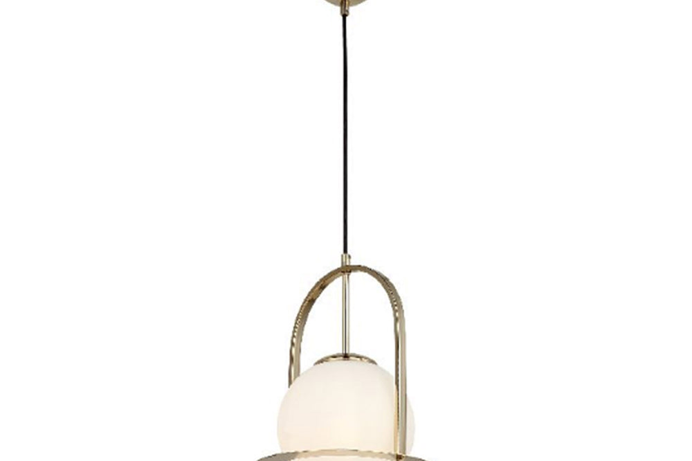 Lampon Q18 Golden Single Chandelier 1Xe27