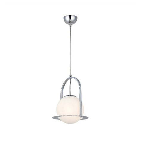 Lampon Q18 Chrome Single Chandelier 1Xe27