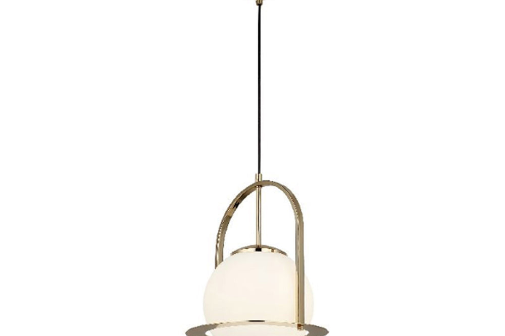 Lampon Q20 Golden Single Chandelier 1Xe27