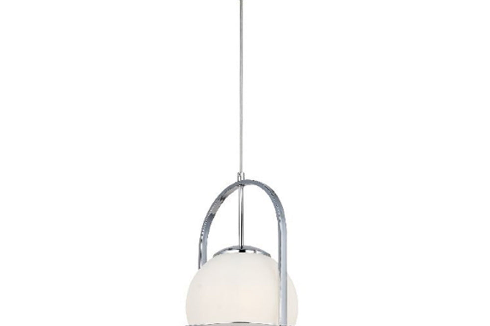 Lampon Q20 Chrome Single Chandelier 1Xe27