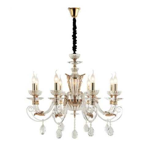 Latıno Eight-Arms Golden Chandelier 8Xe14