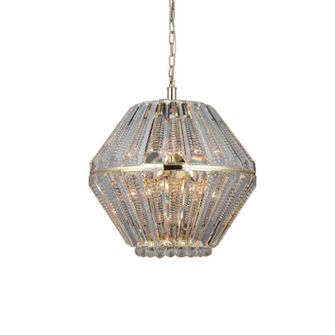 Lorena Q50 Golden Double Chandelier 21Xe14