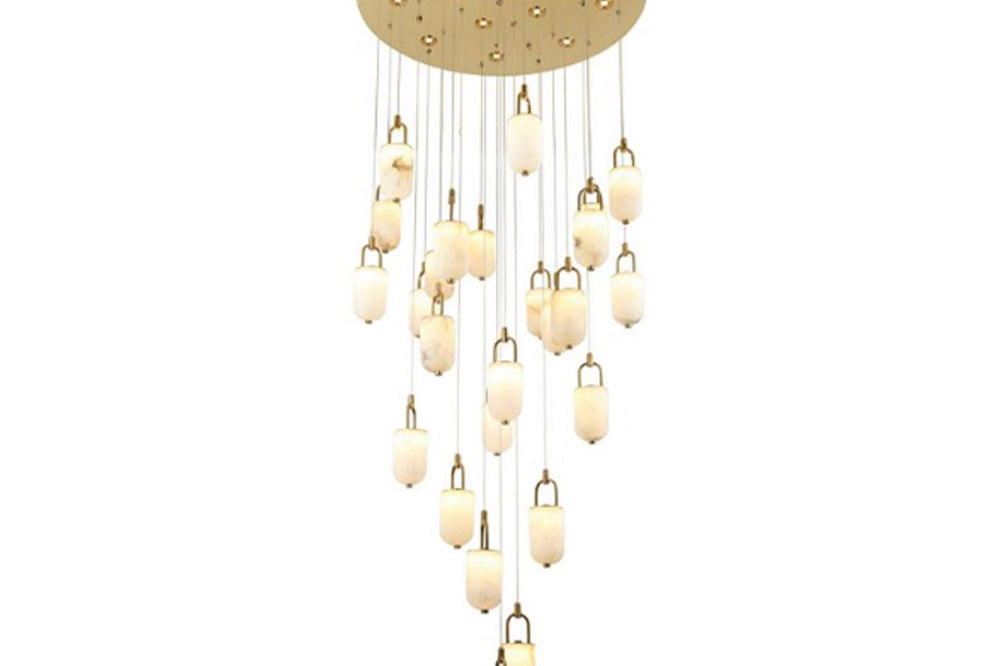 Lovcen 2Five-Arms Led-Light Chandelier 5W*25 3W*12