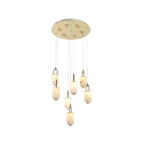 Lovcen Seven-Arms Led-Light Chandelier 5W*7 3W*6